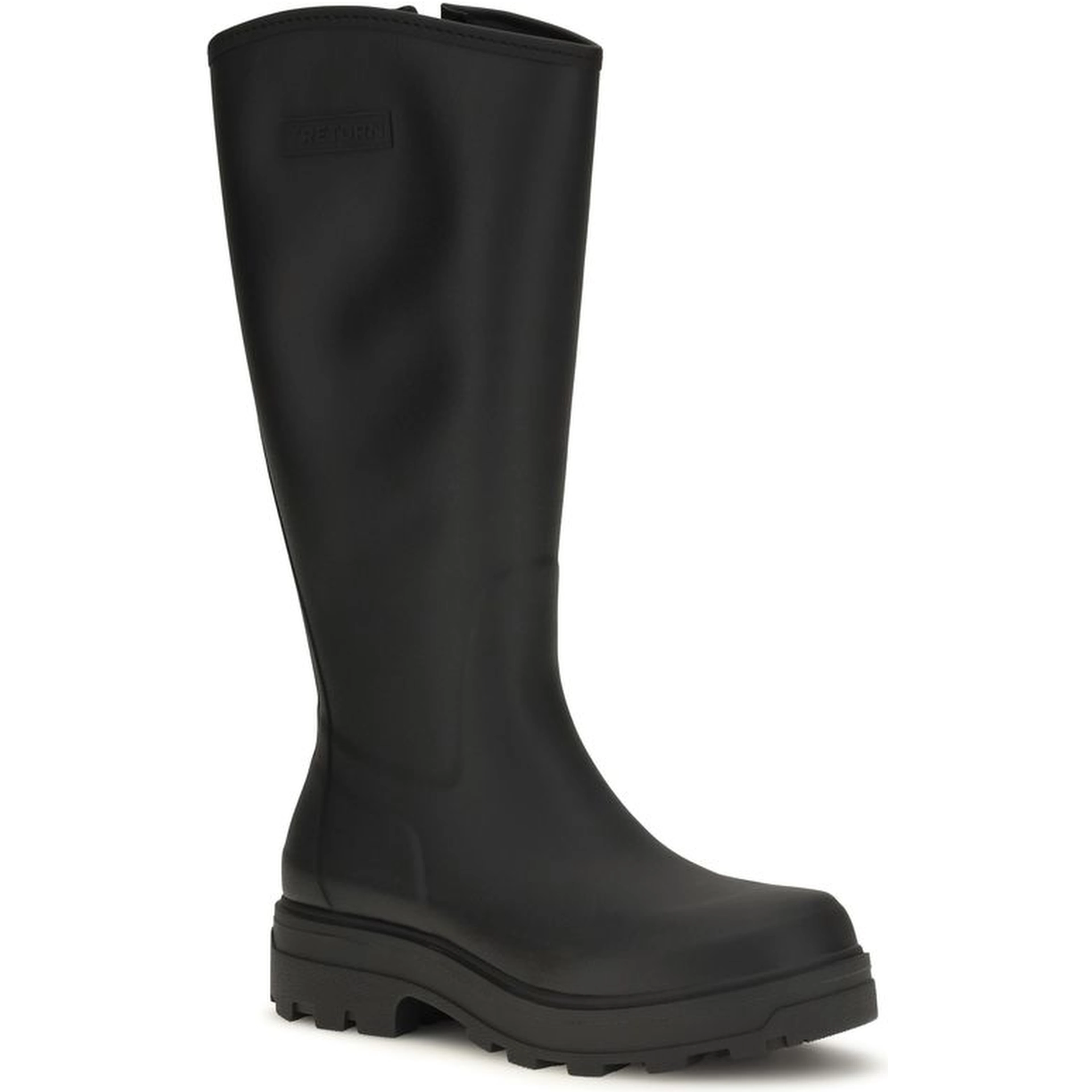 Black Rubber Rain Boots