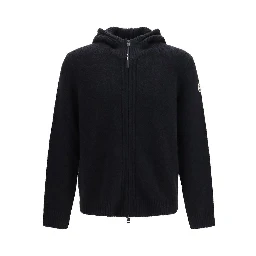 Black Wool Oves Aries Hoodie
