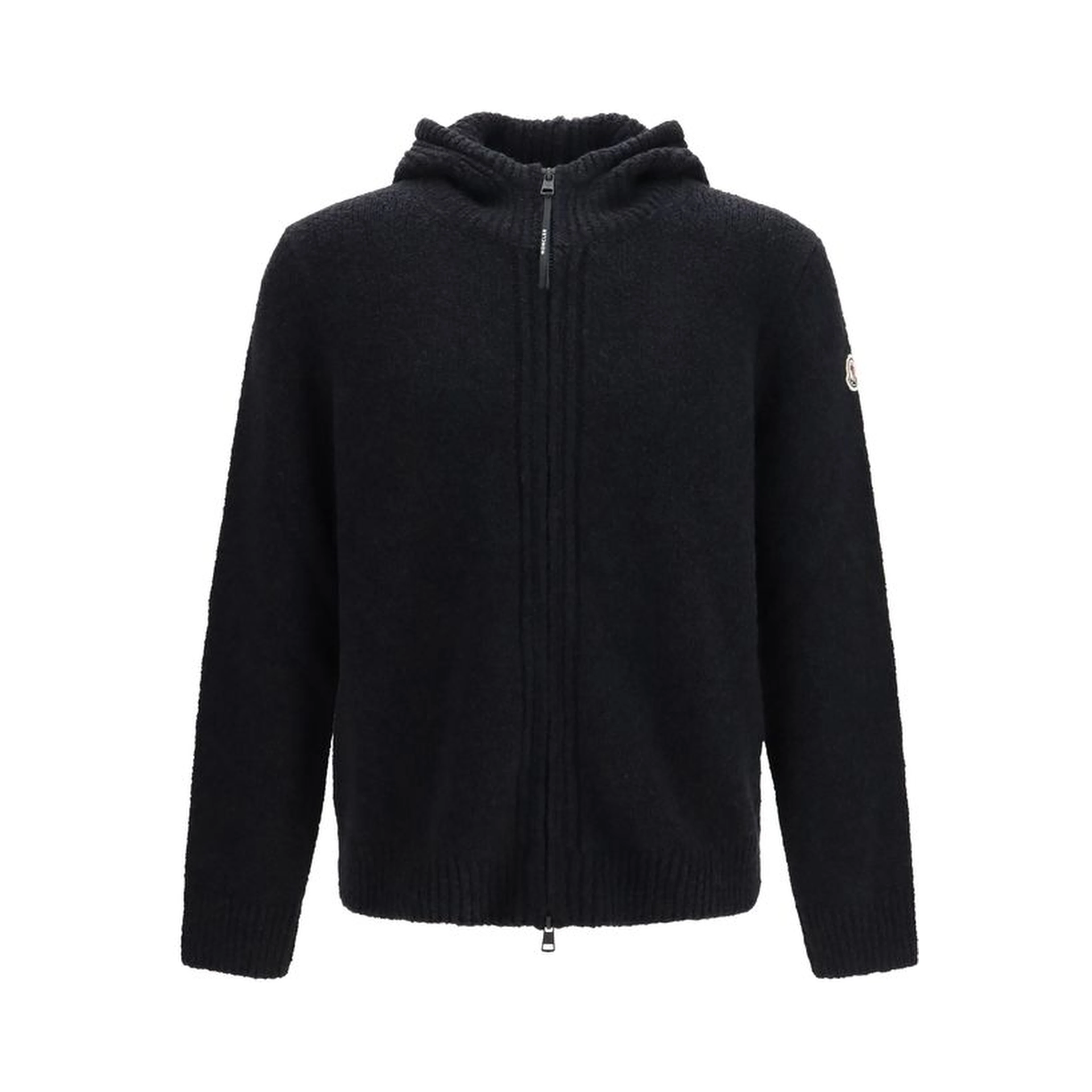 Black Wool Oves Aries Hoodie