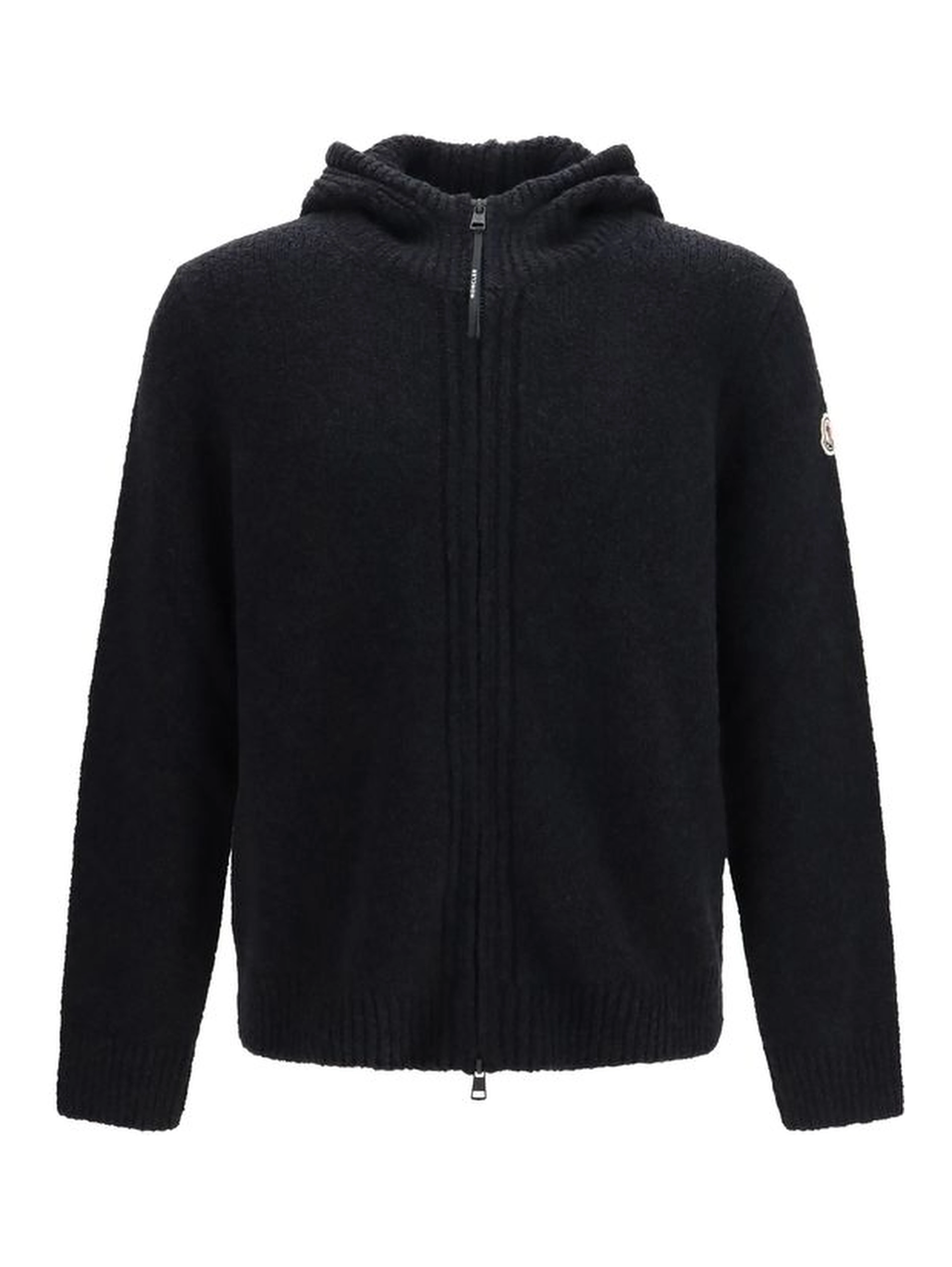 Black Wool Oves Aries Hoodie