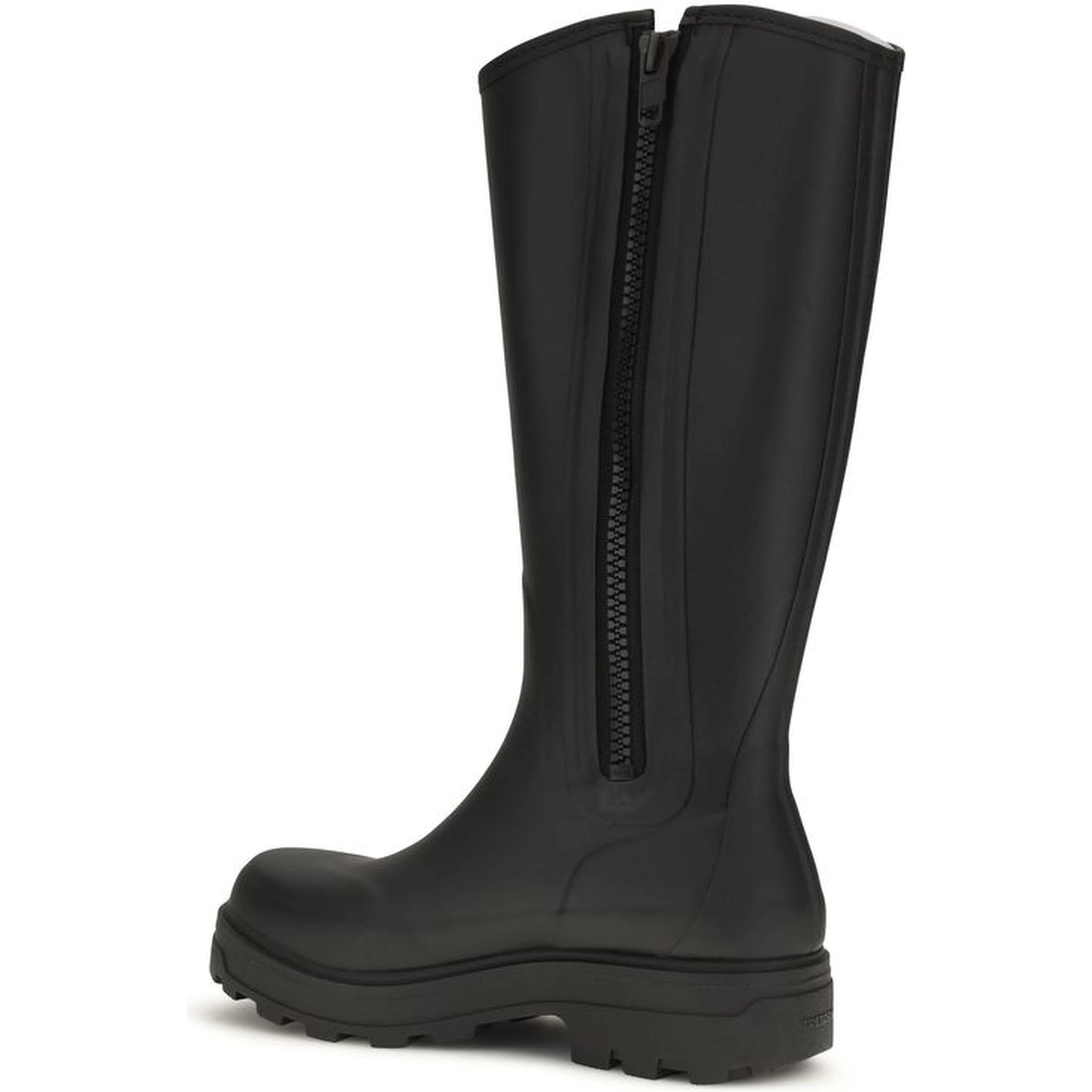 Black Rubber Rain Boots
