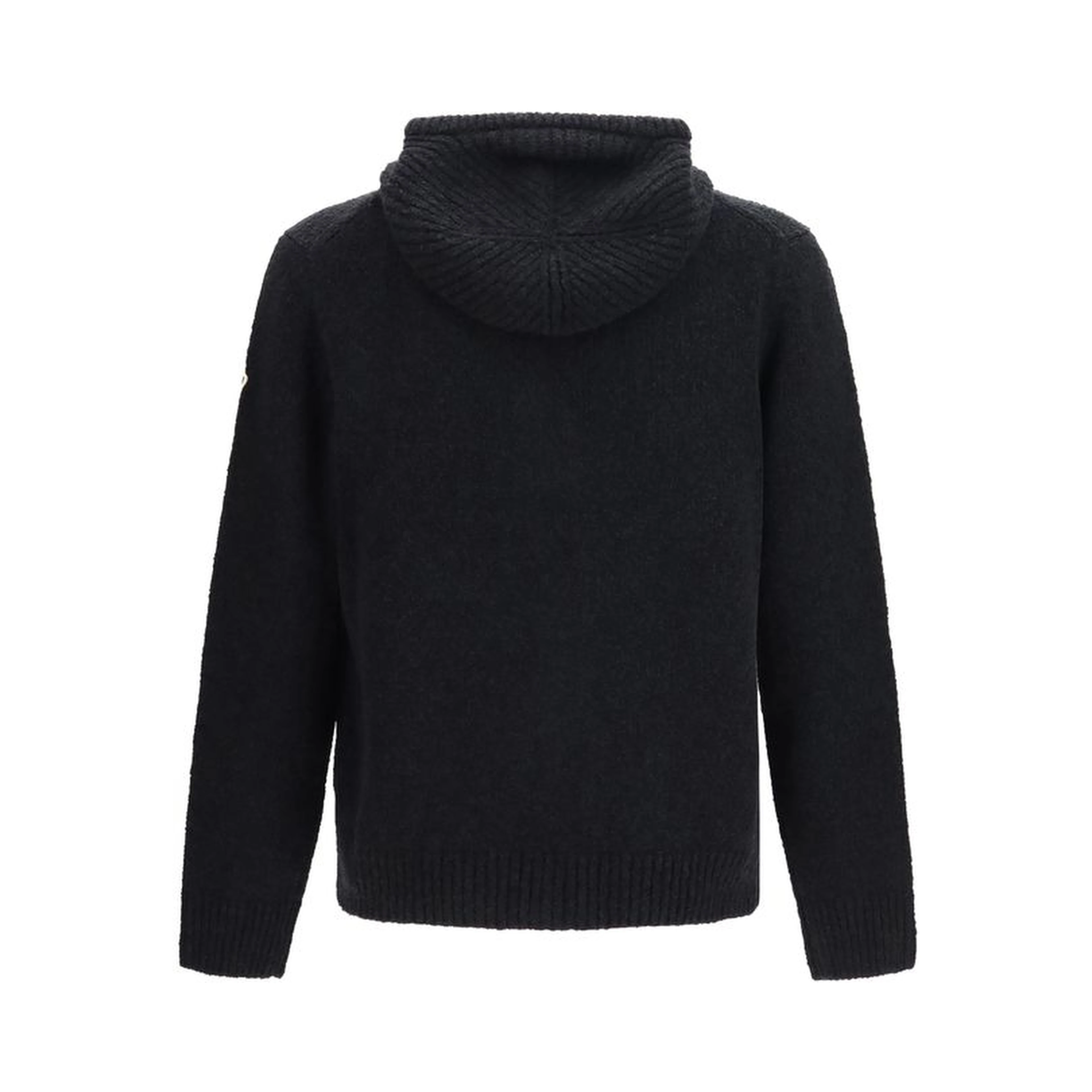 Black Wool Oves Aries Hoodie