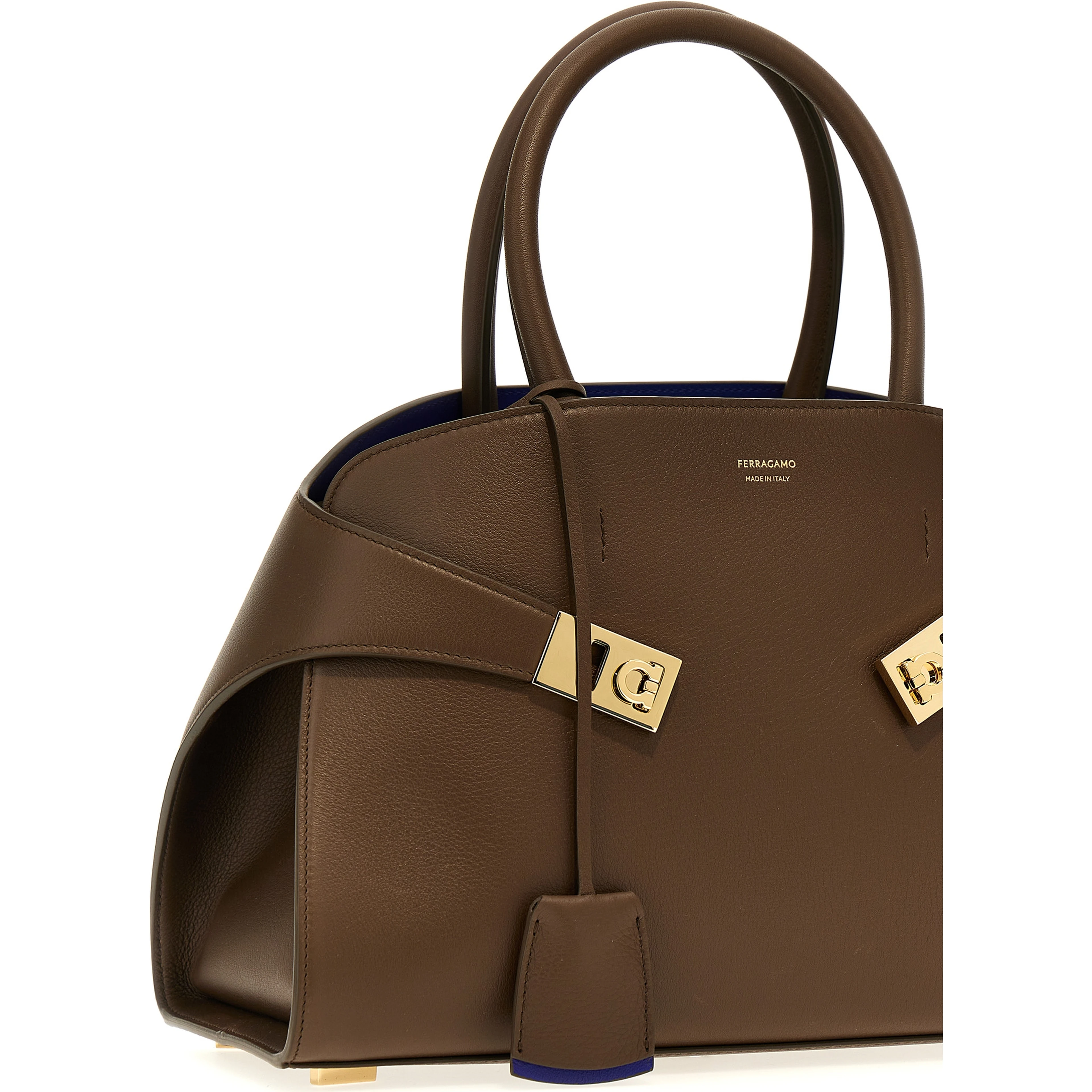 Brown Calfskin Handbag