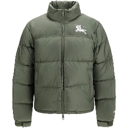 Bicolor Polyamide Full-Length Jacket