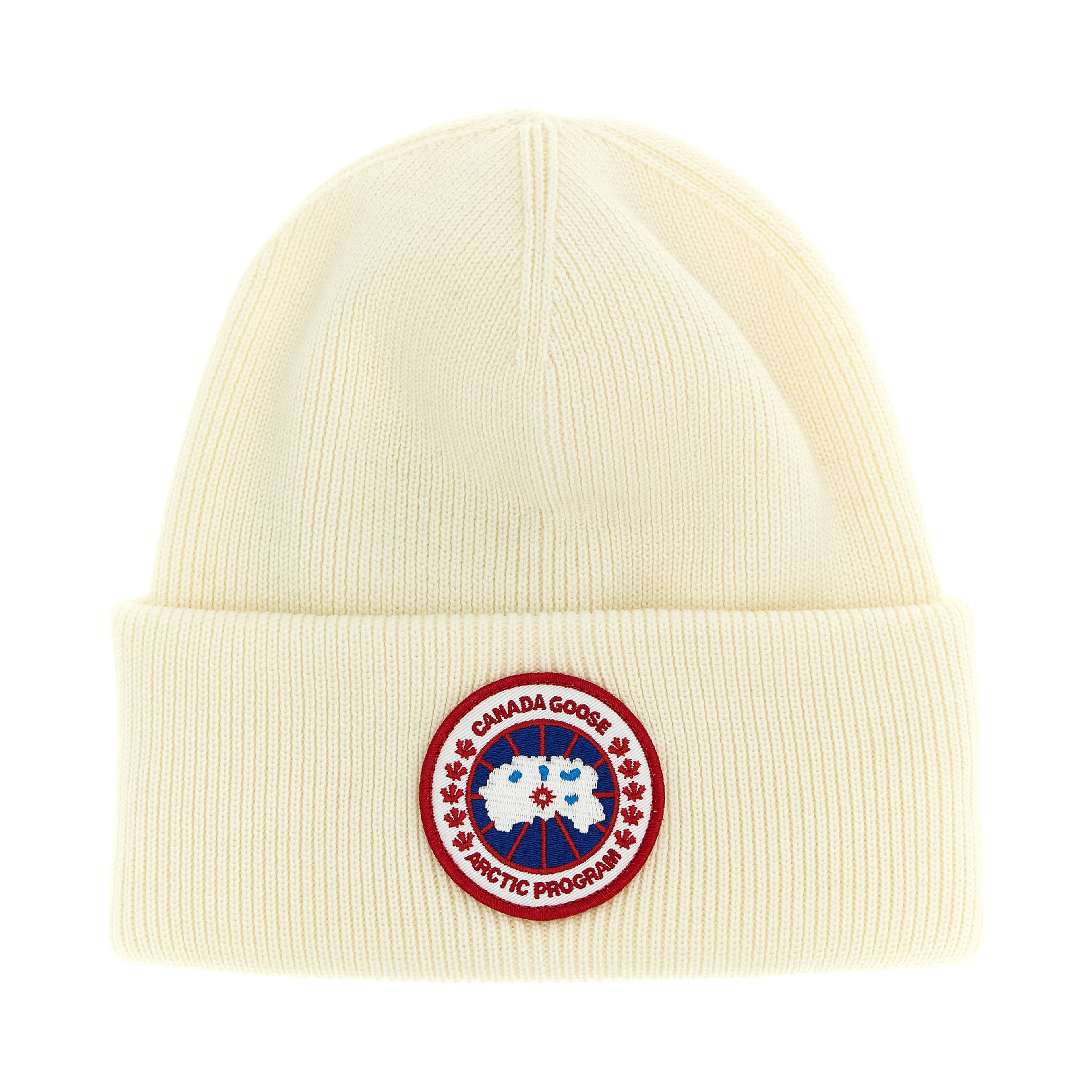 White Wool Beanie
