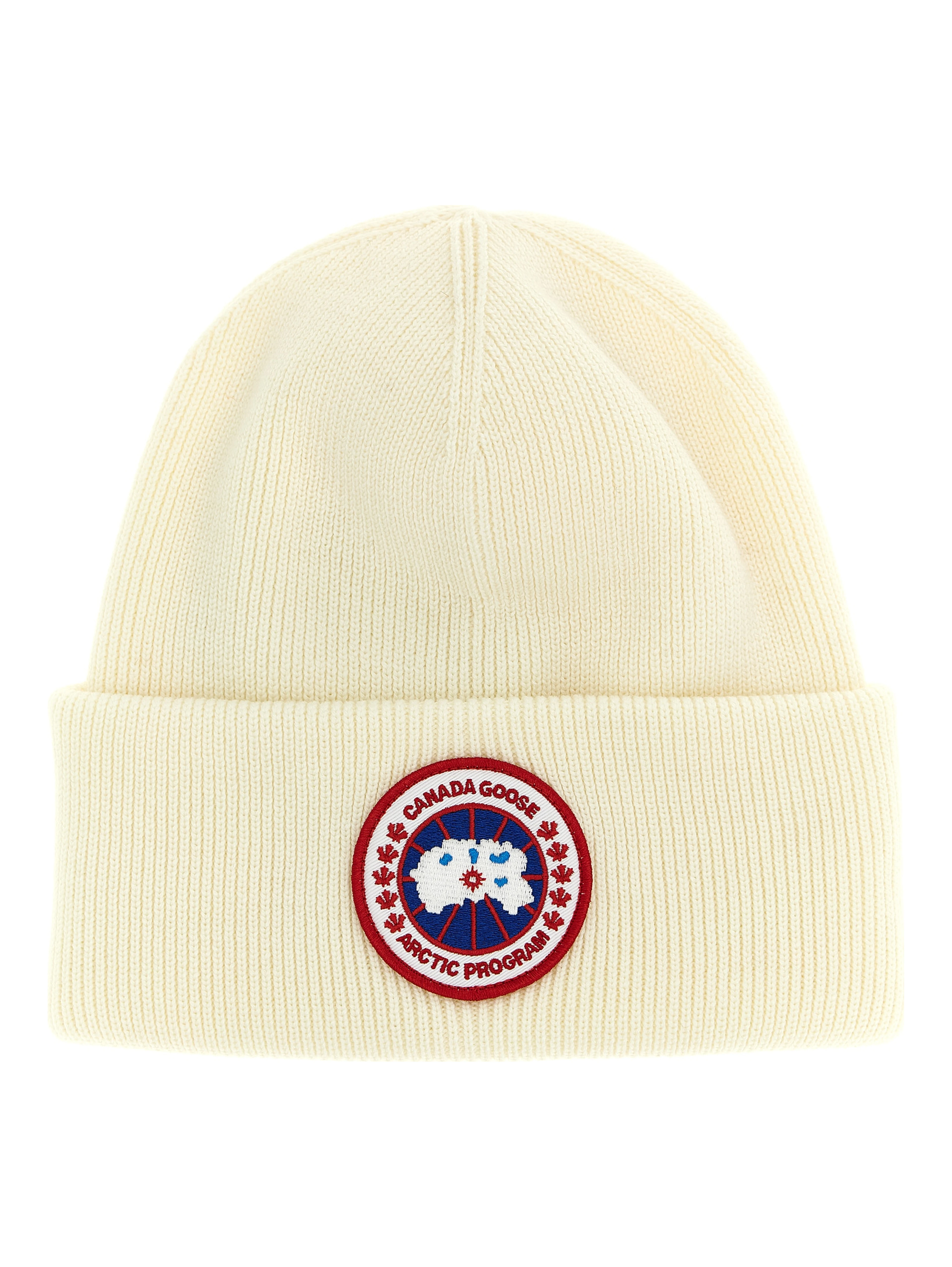 White Wool Beanie