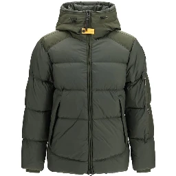 Bicolor Polyamide Full-Length Jacket