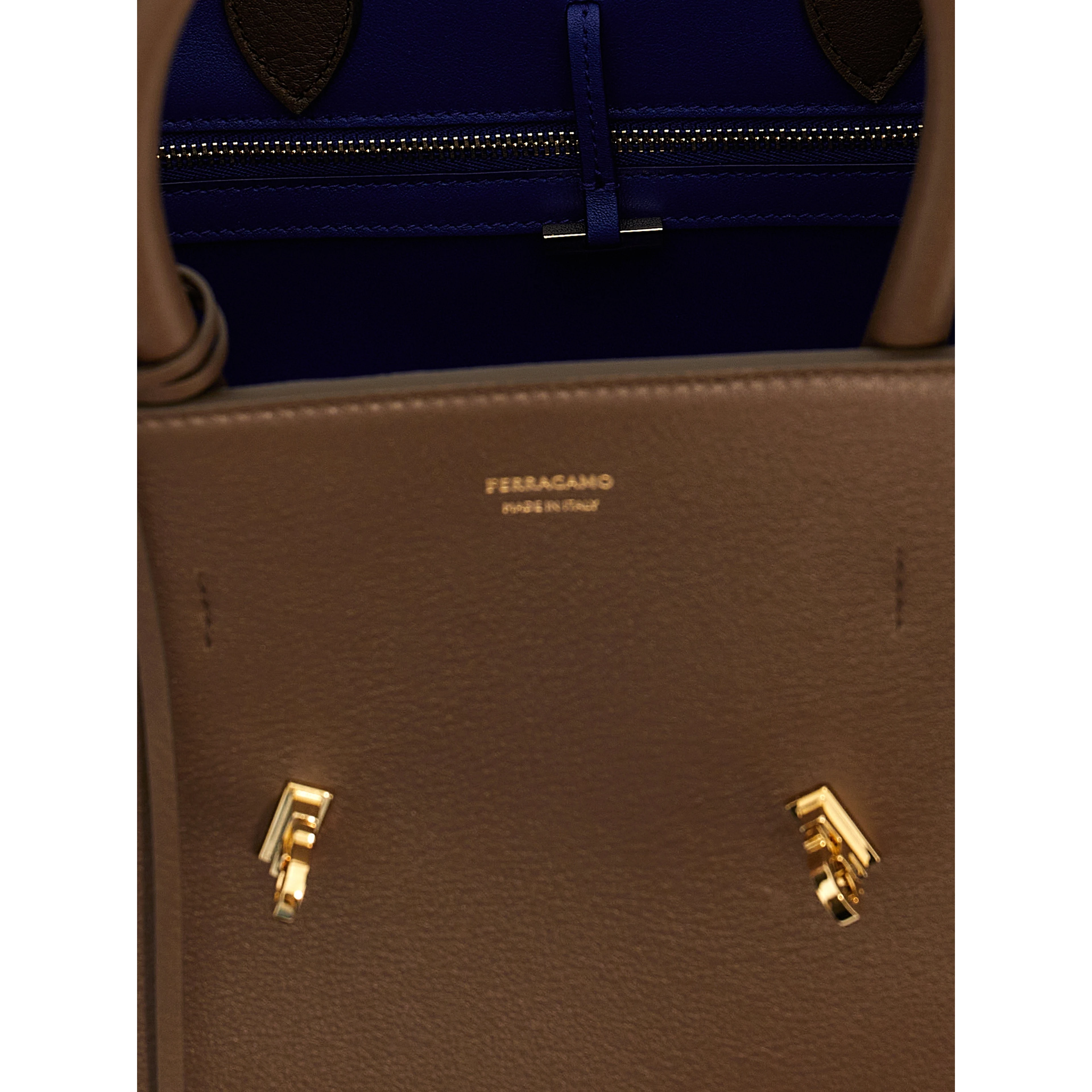 Brown Calfskin Handbag