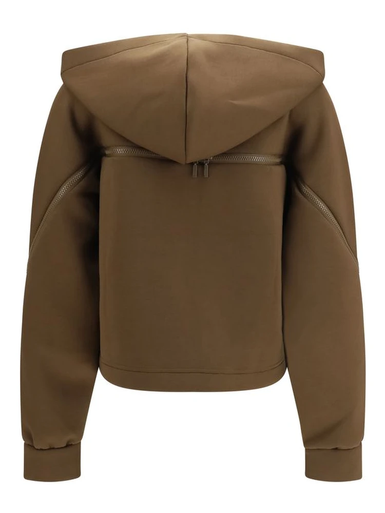 Brown Polyester Hoodie alternative