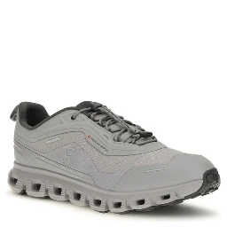 Gray Polyester Athletic Sneakers