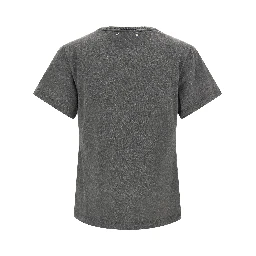 Gray Cotton T-Shirt