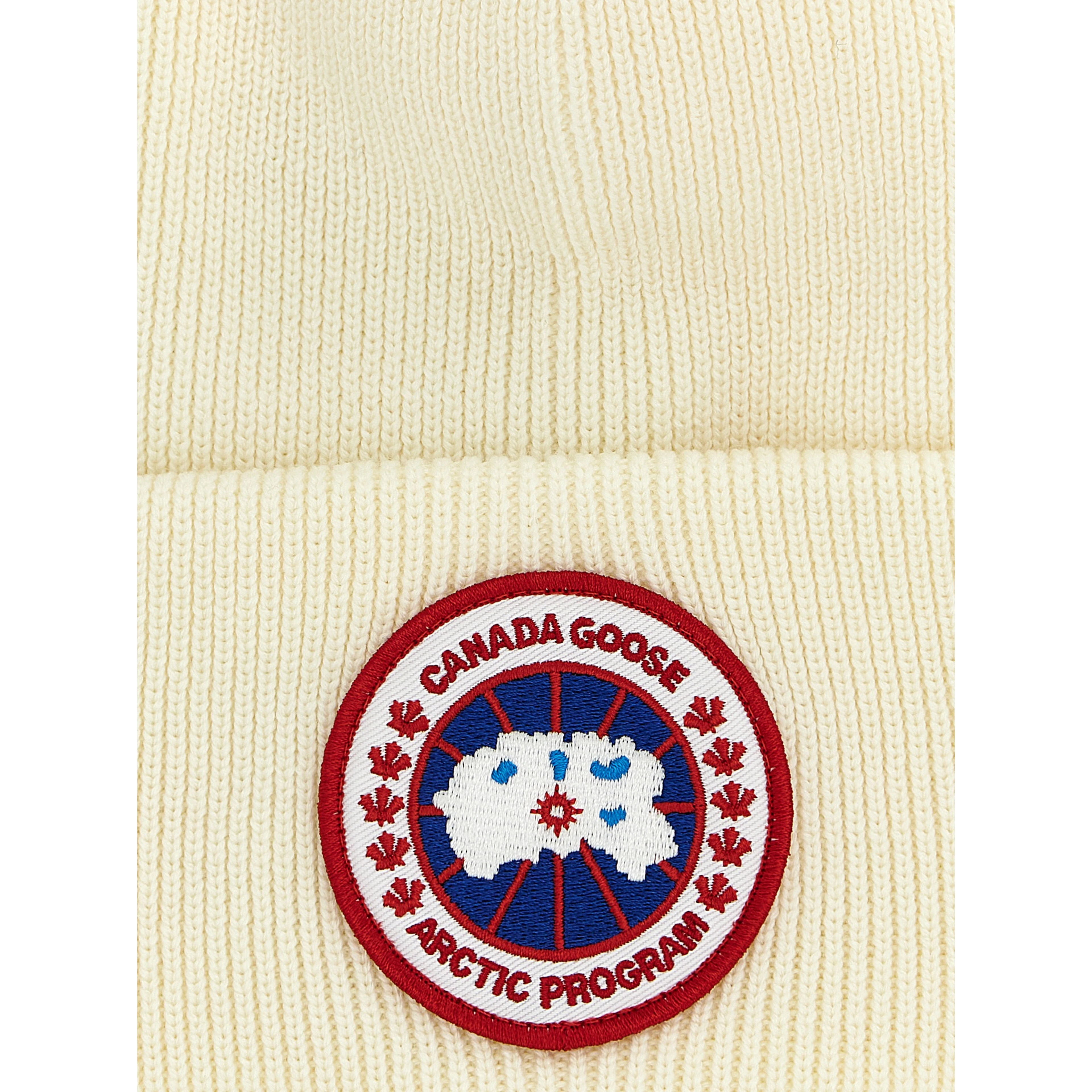 White Wool Beanie