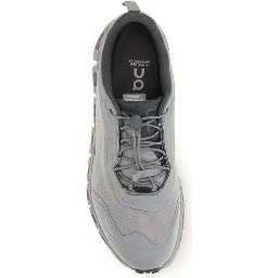 Gray Polyester Athletic Sneakers