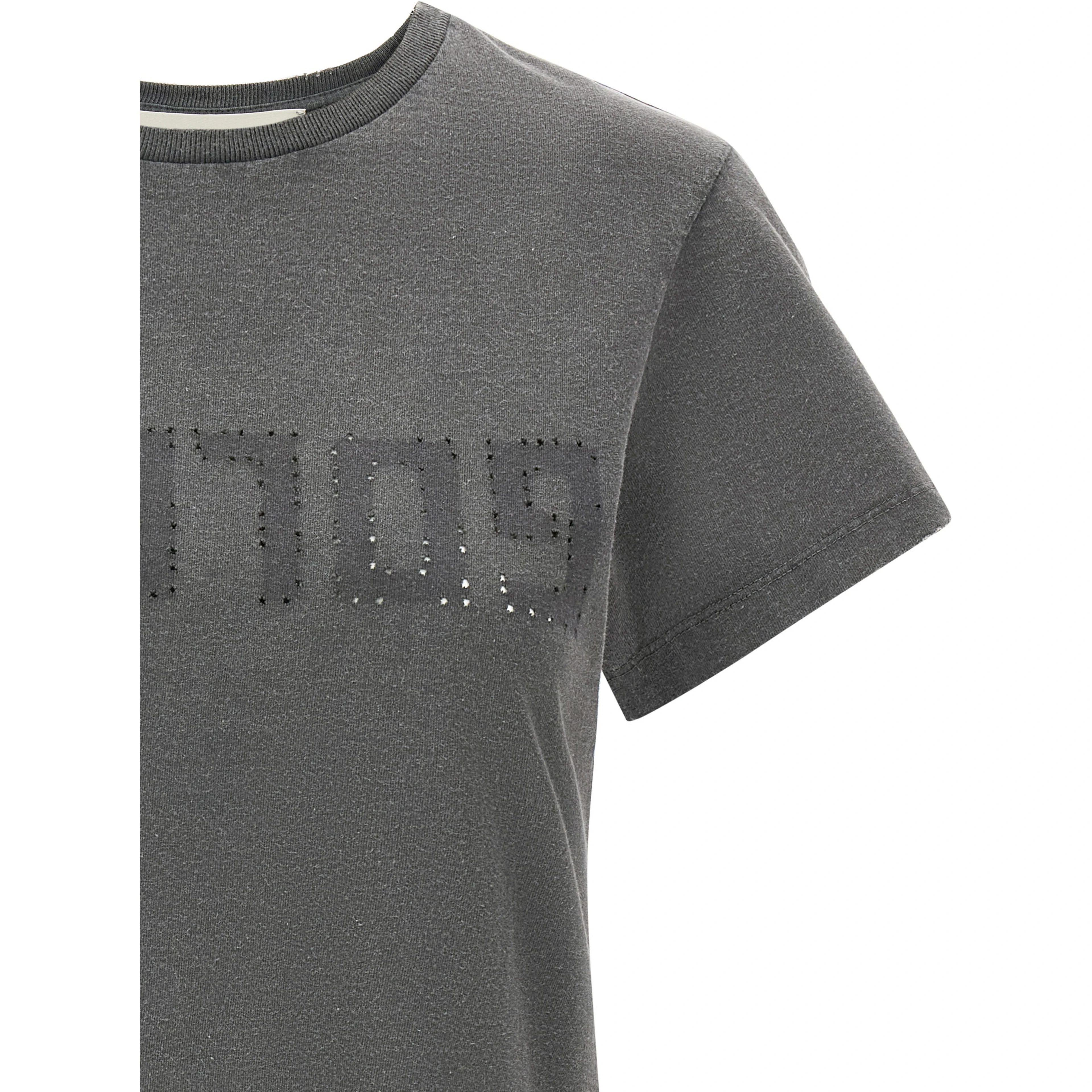 Gray Cotton T-Shirt