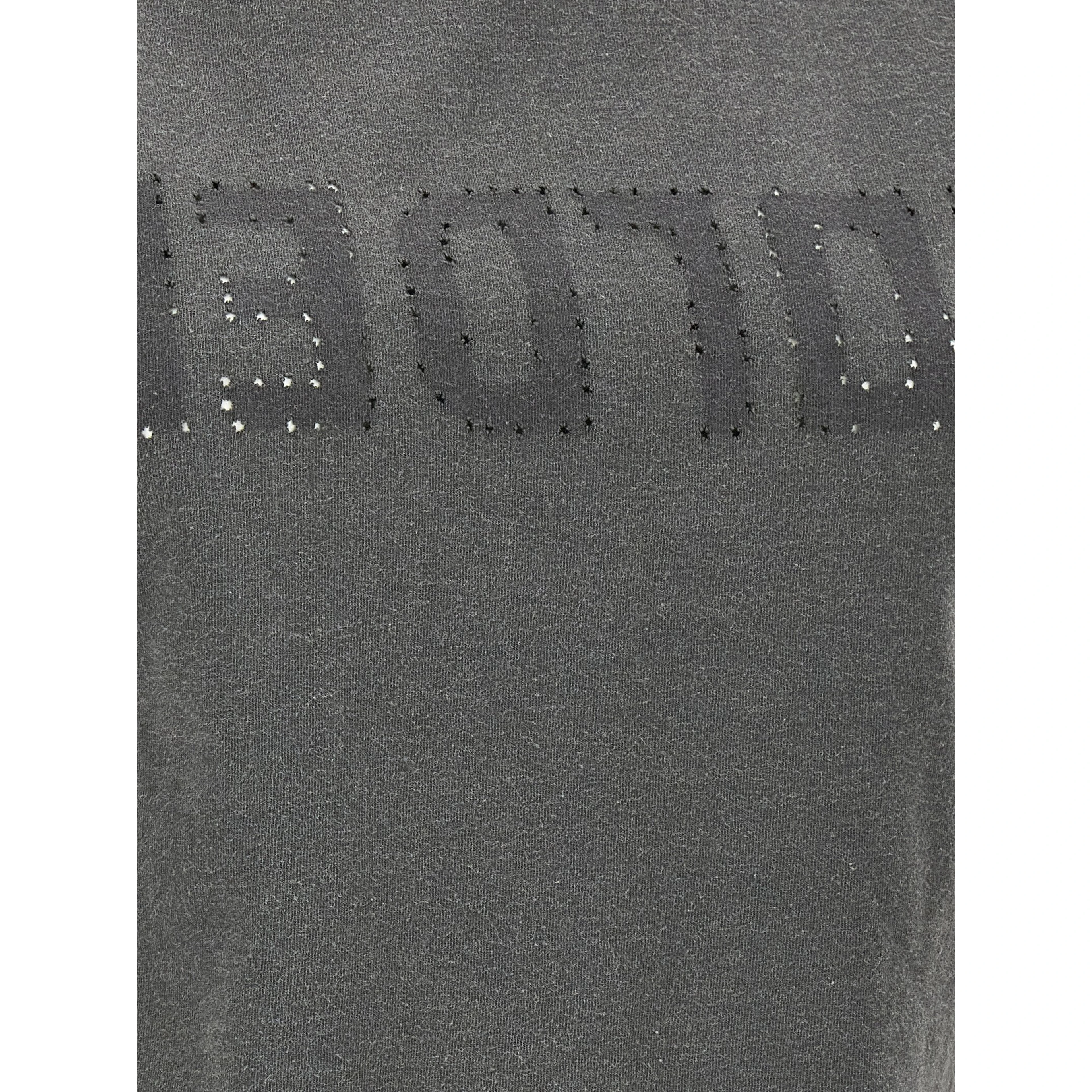 Gray Cotton T-Shirt
