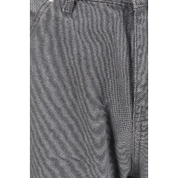 Gray Cotton Cargo Pants