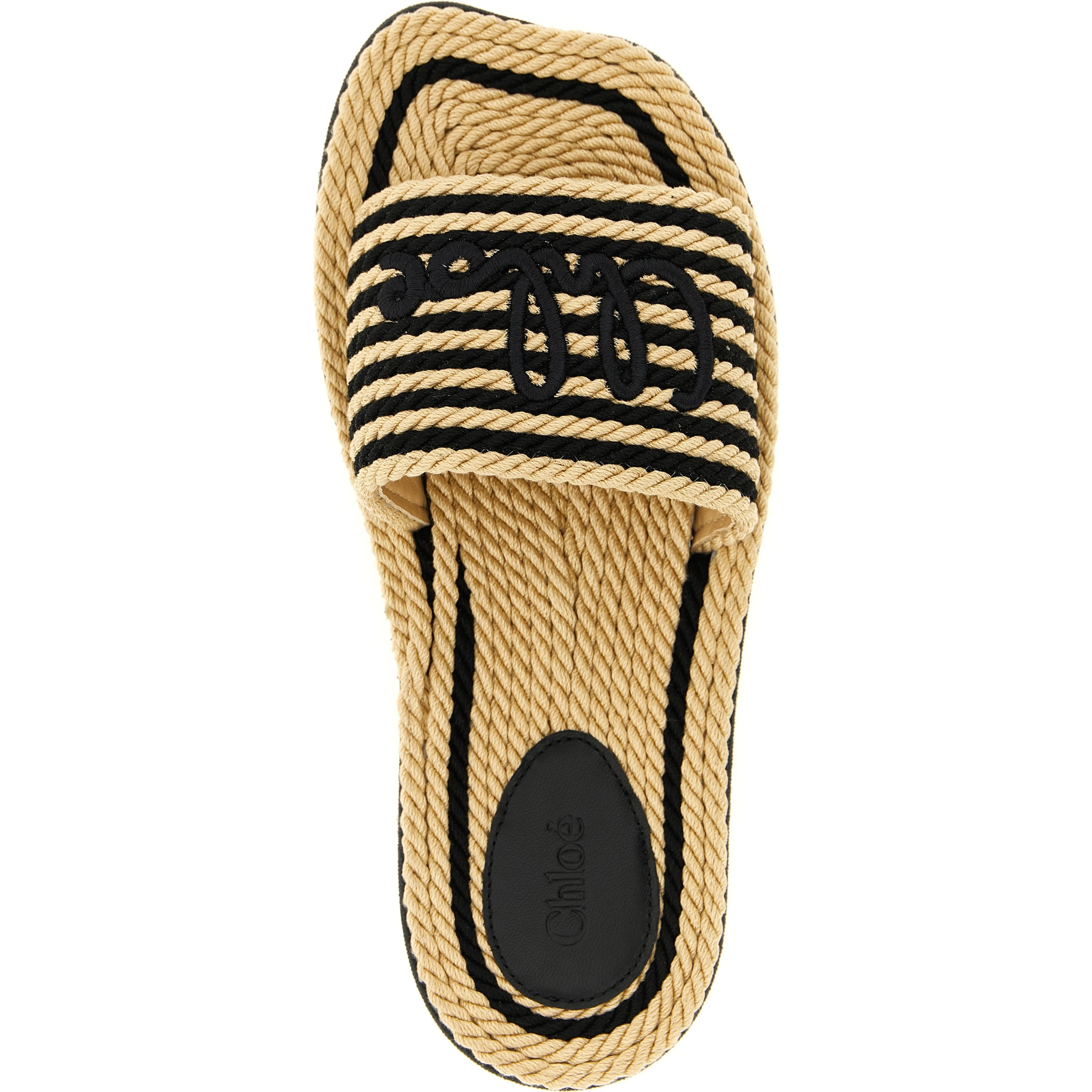 Multicolor Cotton Slides