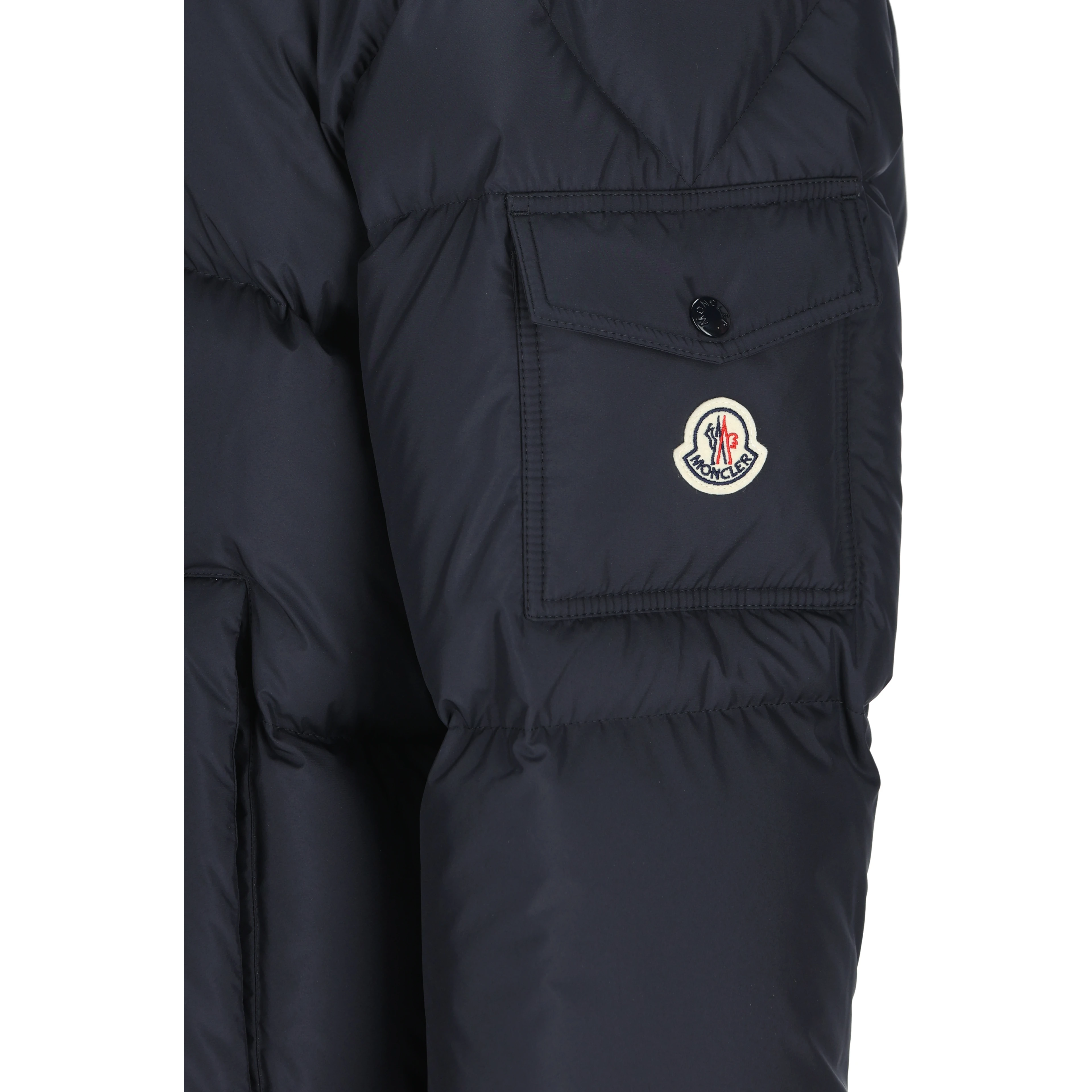 Moncler Coats Blue