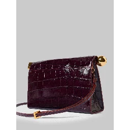 Dark burgundy Rond Carré bag