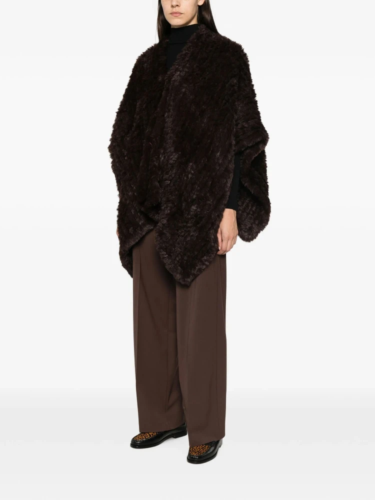 PINKO CILIEGIO poncho alternative