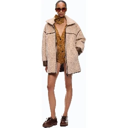 PINKO CELOSIA fur coat