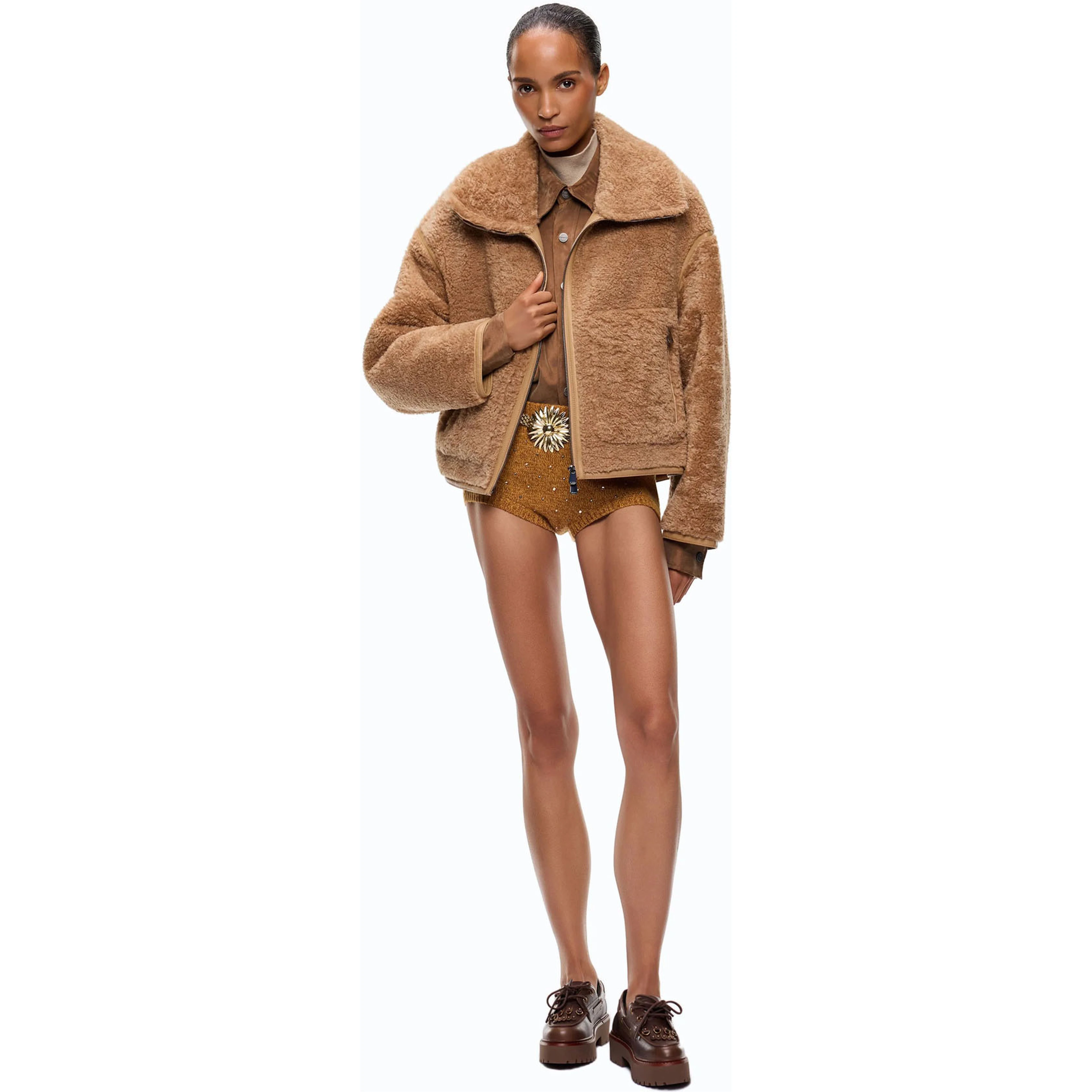 PINKO CAMPSIS fur coat