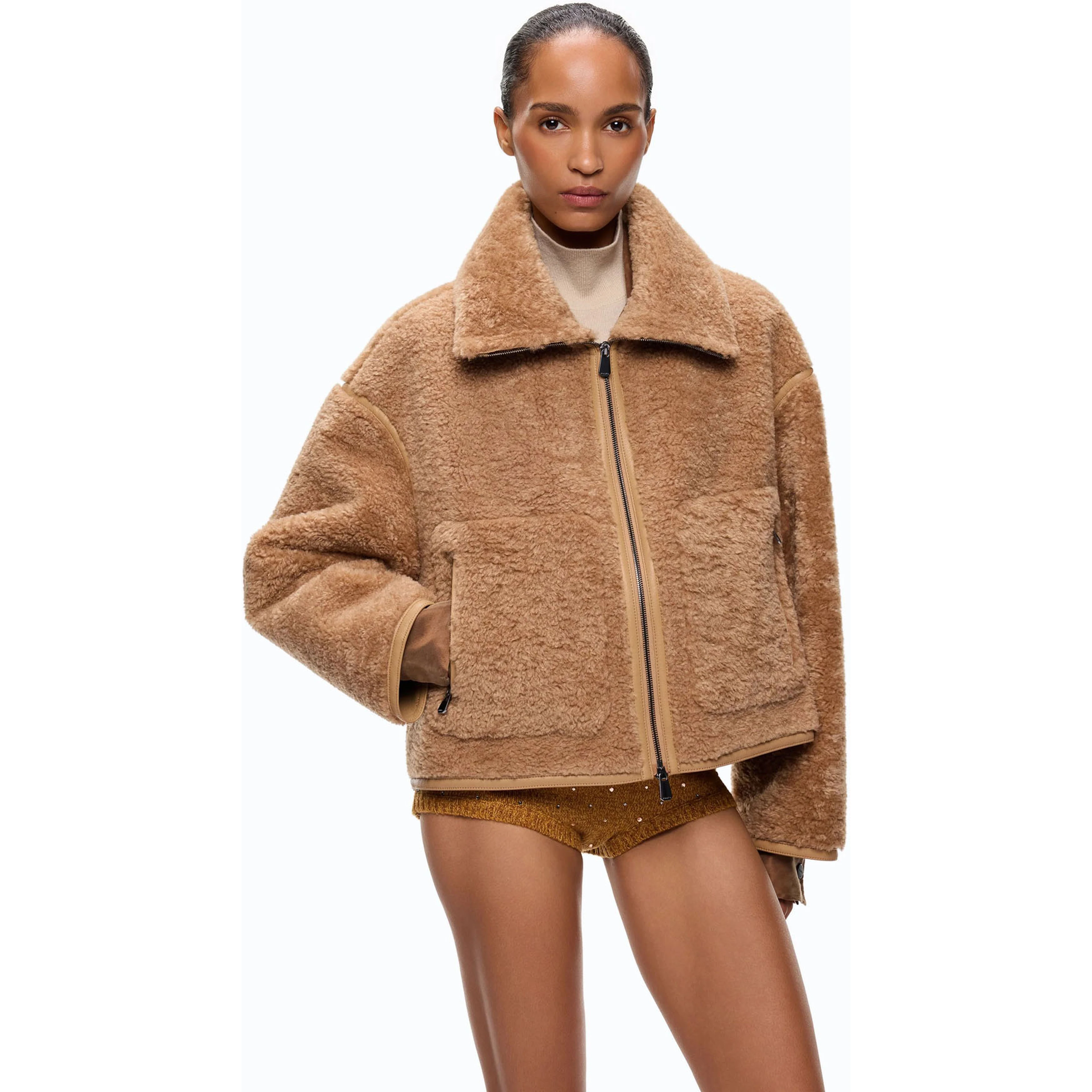 PINKO CAMPSIS fur coat