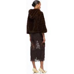 PINKO CADETIA fur coat