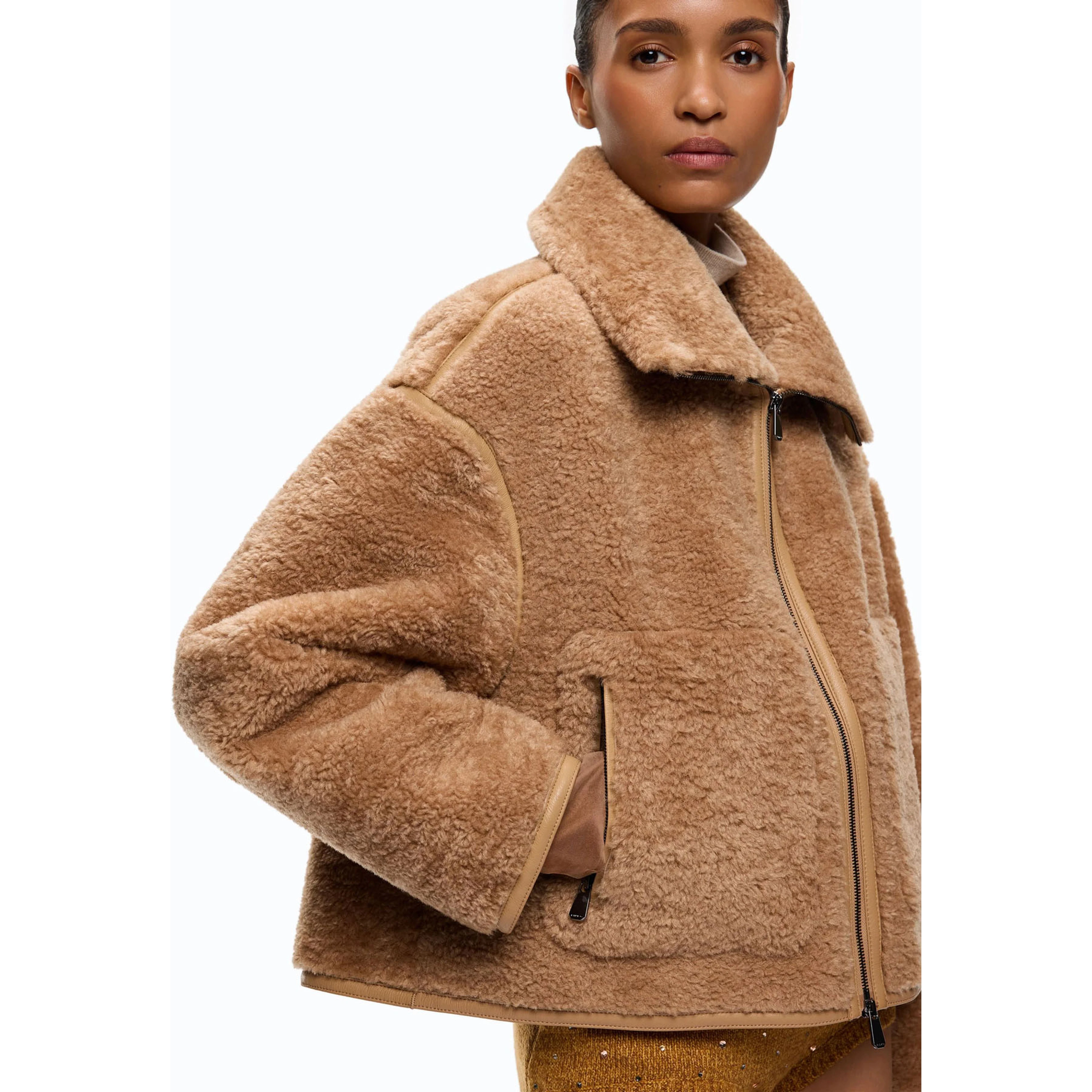 PINKO CAMPSIS fur coat