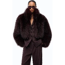 PINKO GRAVINA fur coat