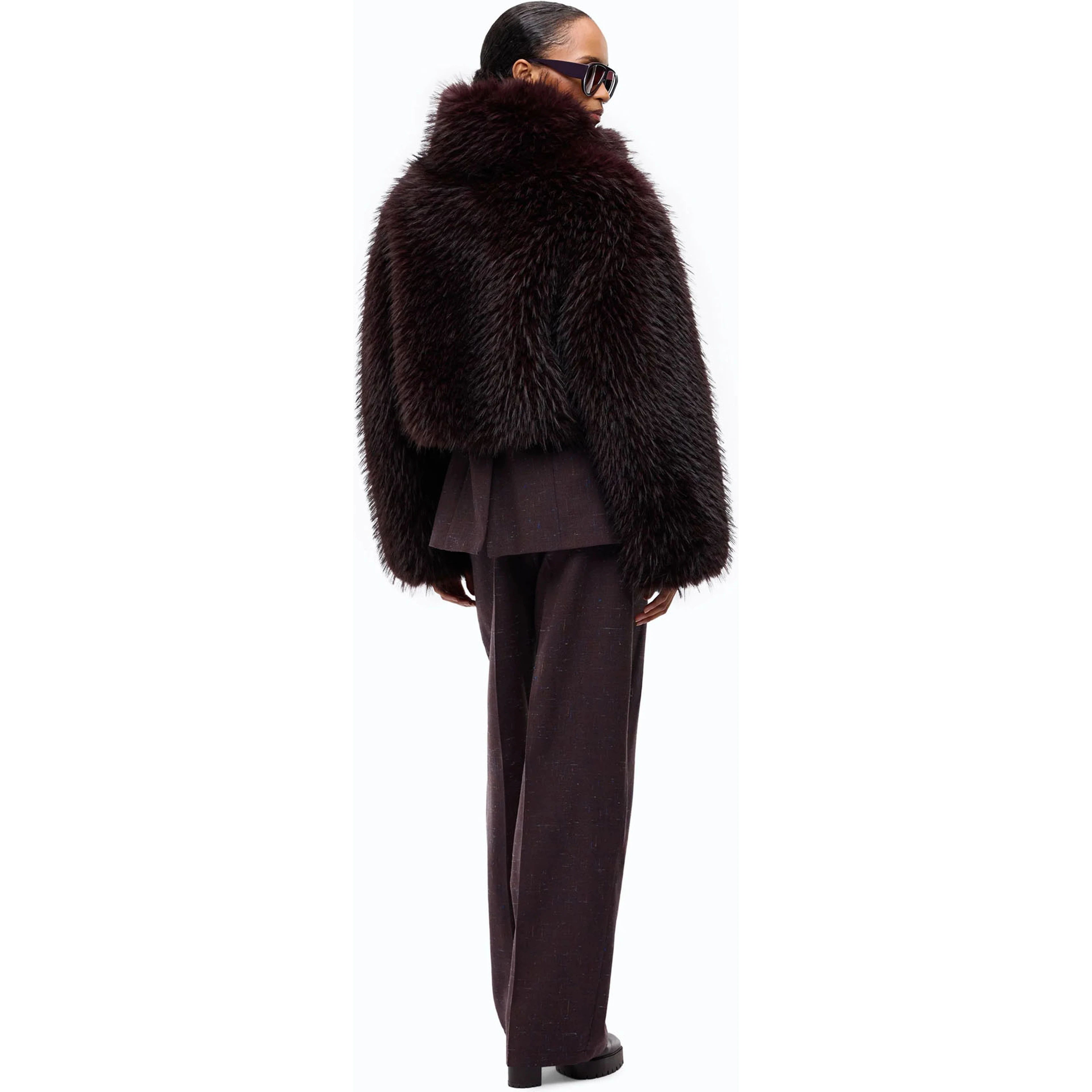 PINKO GRAVINA fur coat
