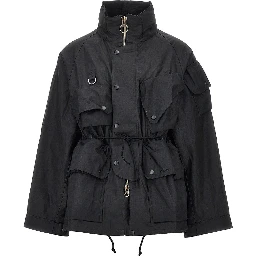 Barbour x Norbit waxed ripstop jacket