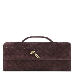 Bottega Veneta Andiamo Suede Clutch