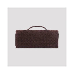 Bottega Veneta Andiamo Suede Clutch