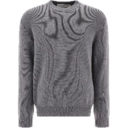 Crew-neck sweater with logo