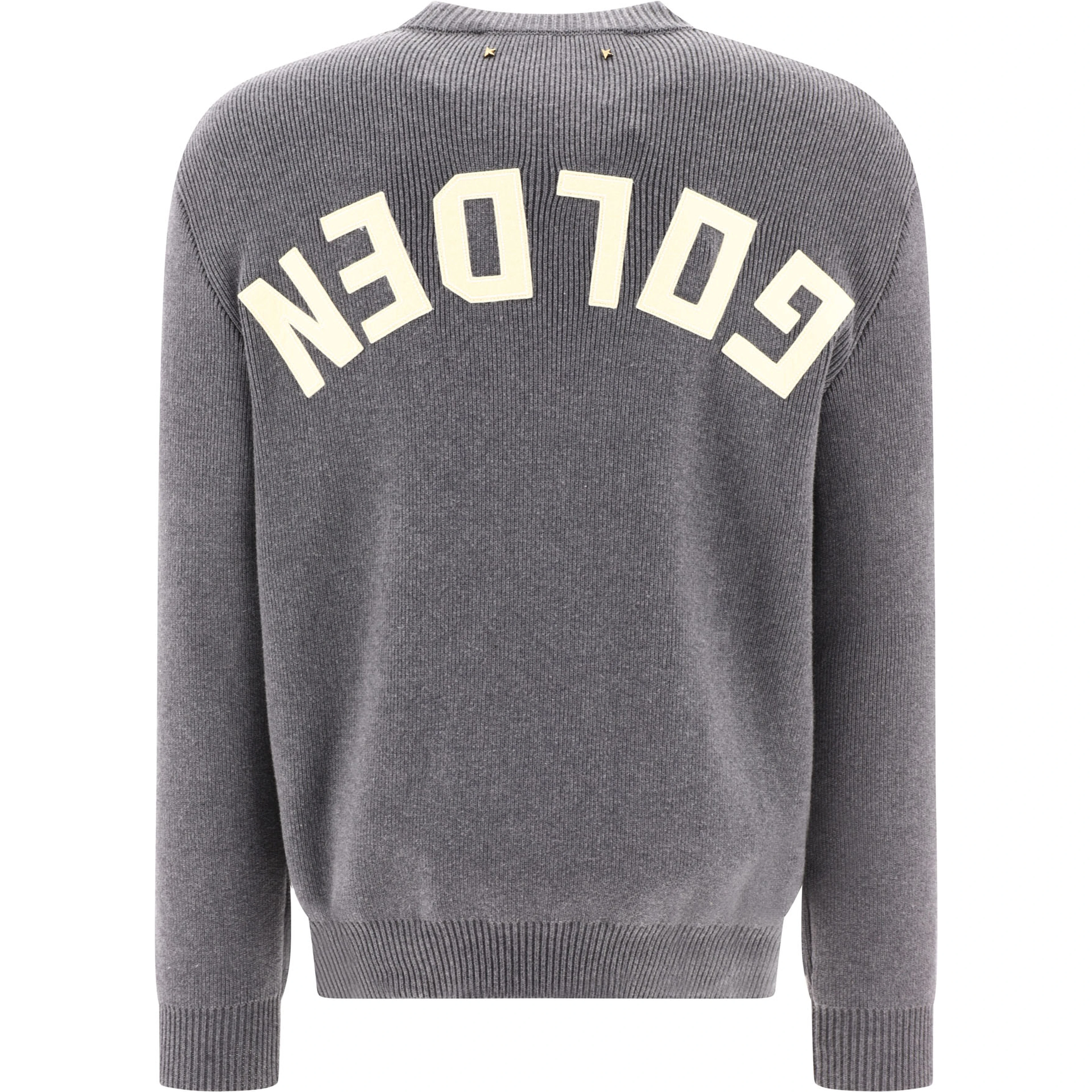 Crew-neck sweater with logo