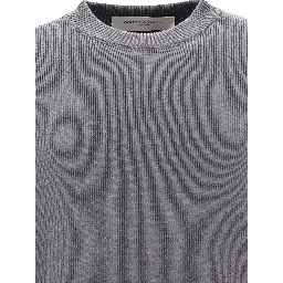Crew-neck sweater with logo