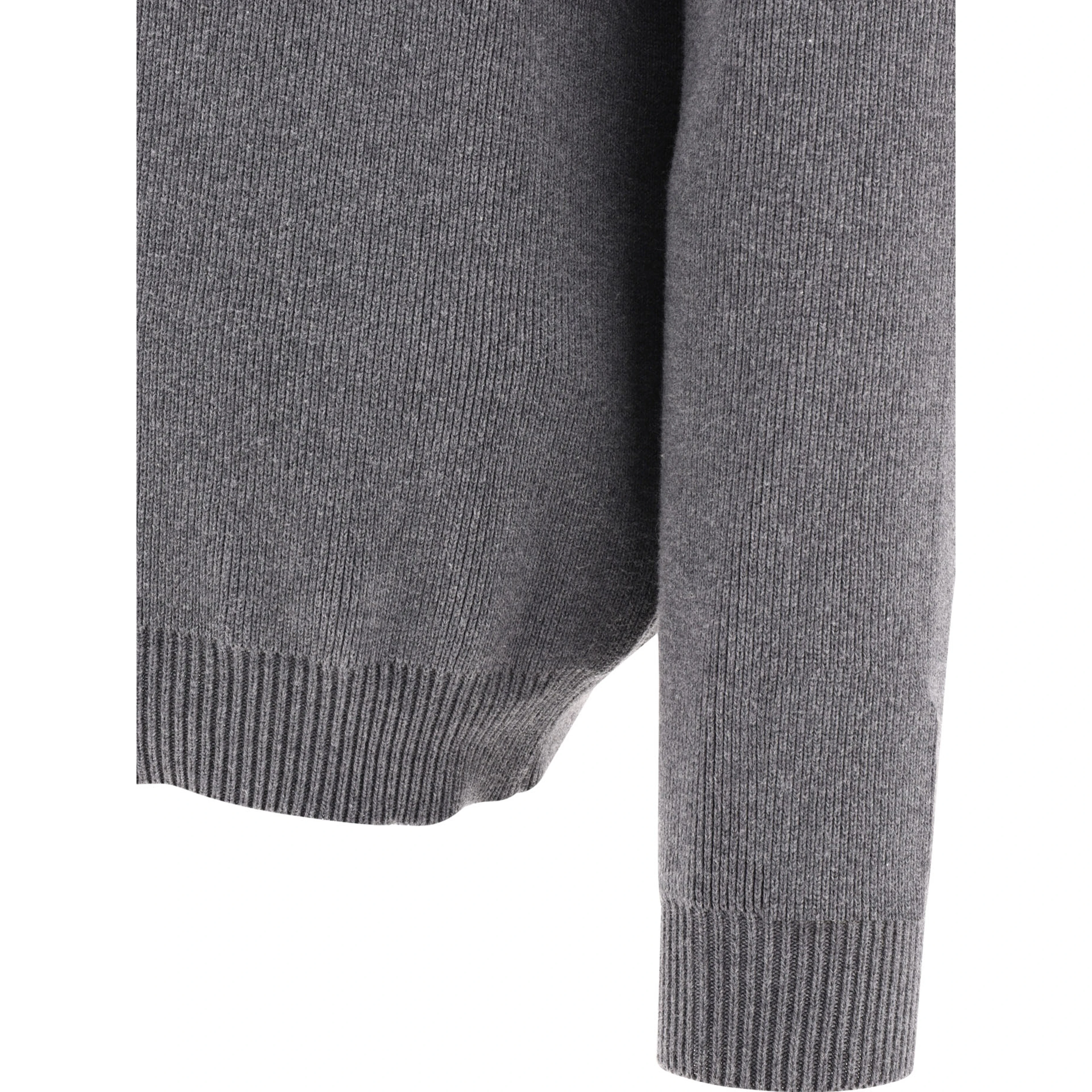 Crew-neck sweater with logo