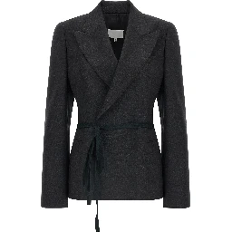 Gray Wool Blazer