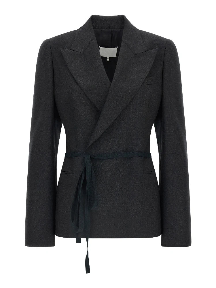 Gray Wool Blazer