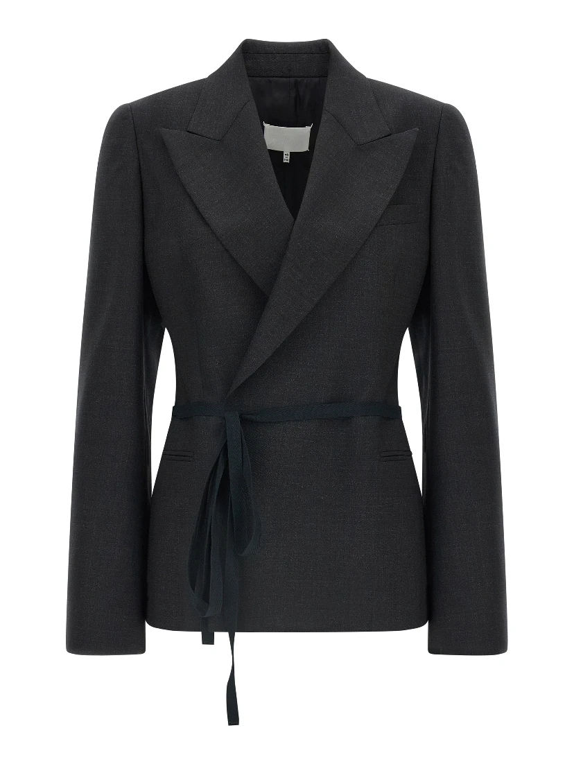 Gray Wool Blazer