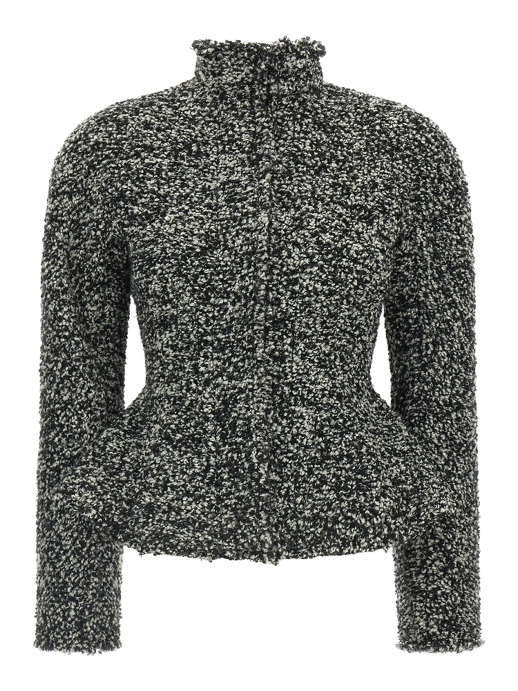 White Virgin Wool Blazer