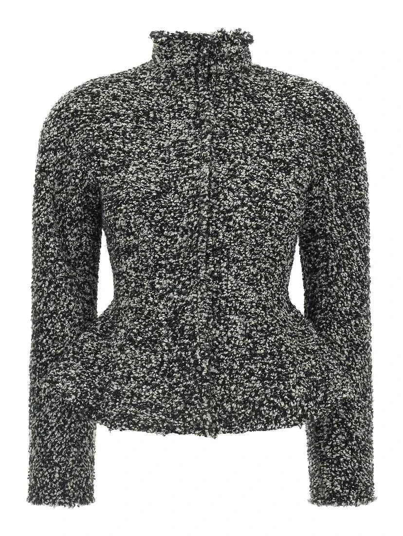 White Virgin Wool Blazer