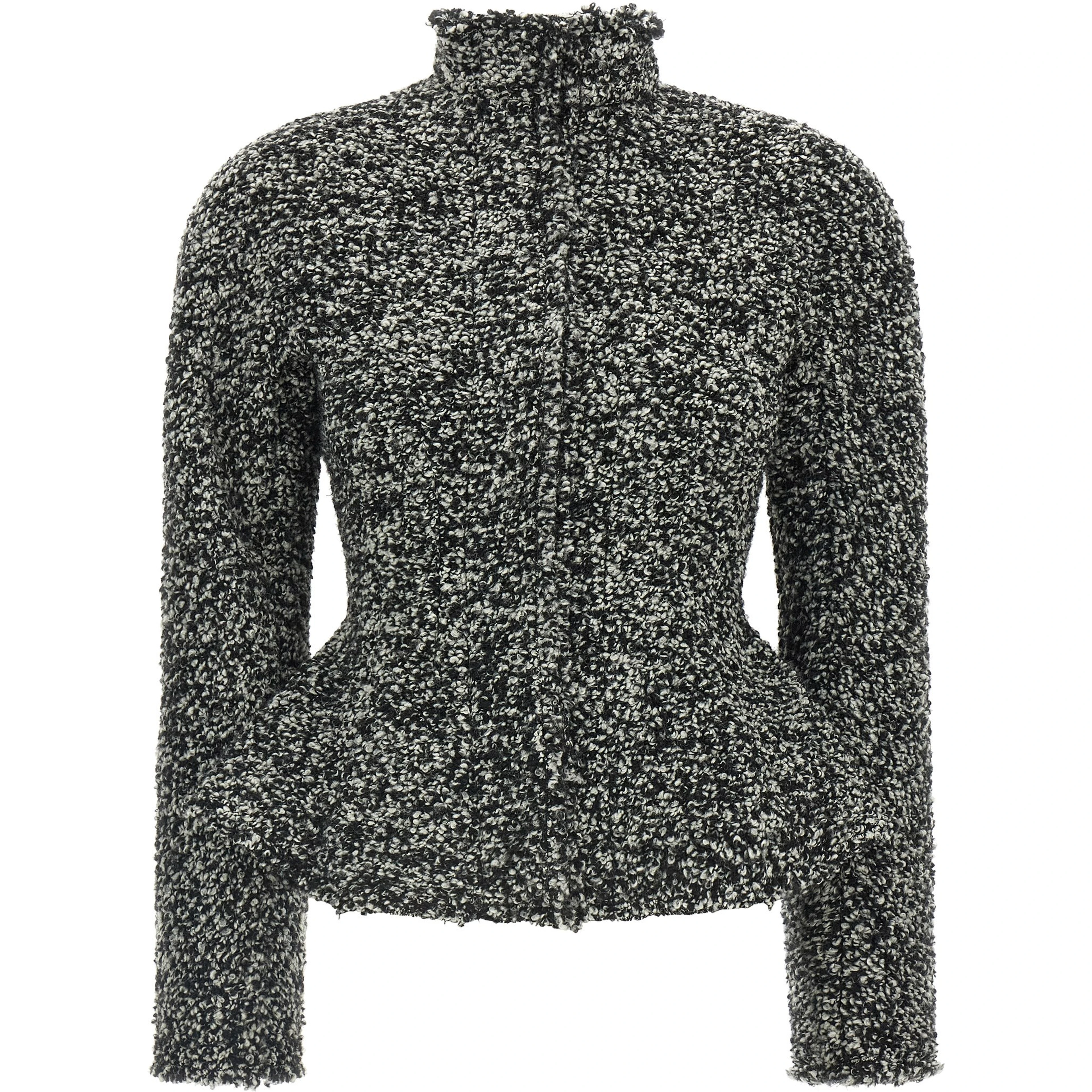 White Virgin Wool Blazer