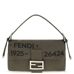 Bicolor Polyester Shoulder Bag