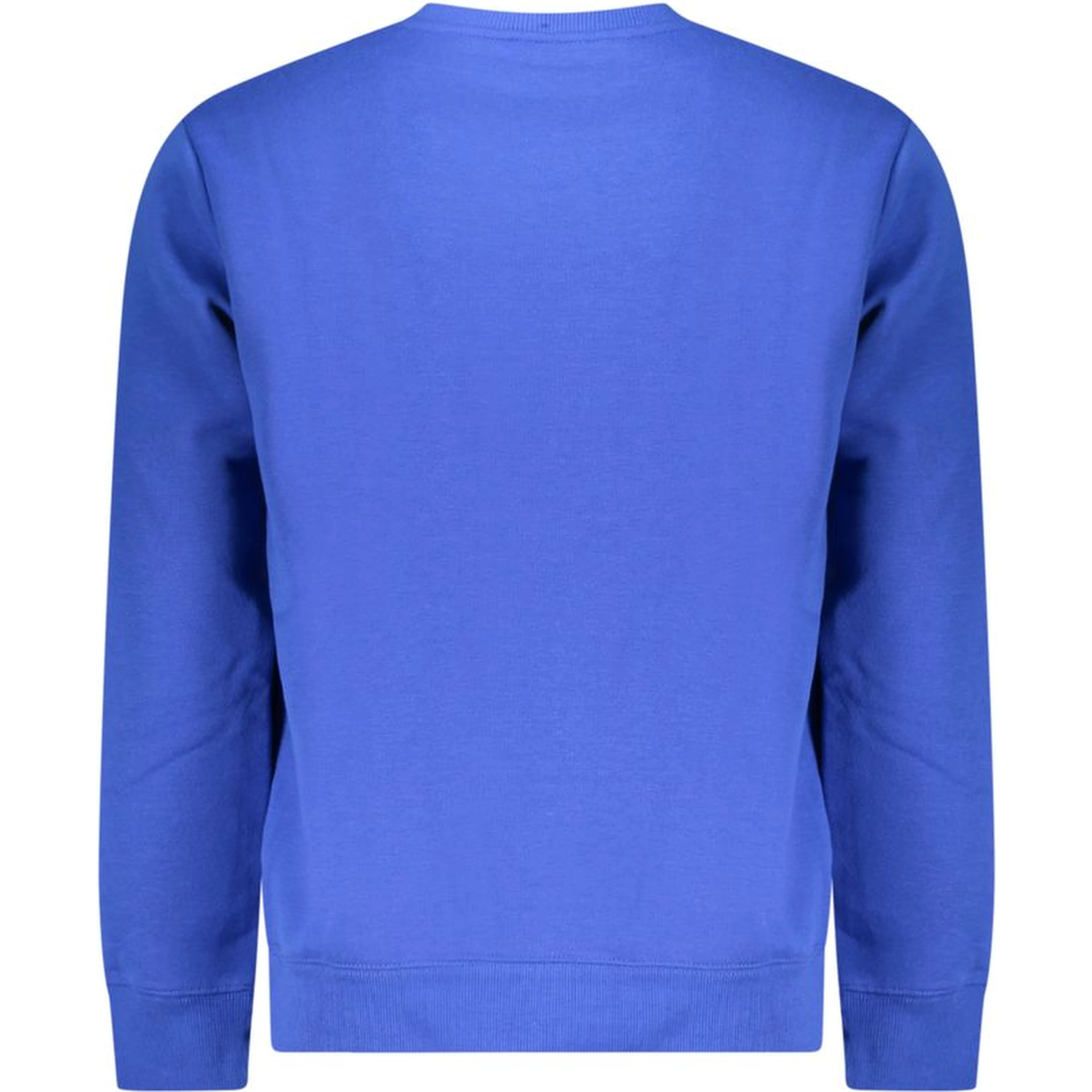 Blue Cotton Mens Sweater