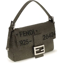 Bicolor Polyester Shoulder Bag