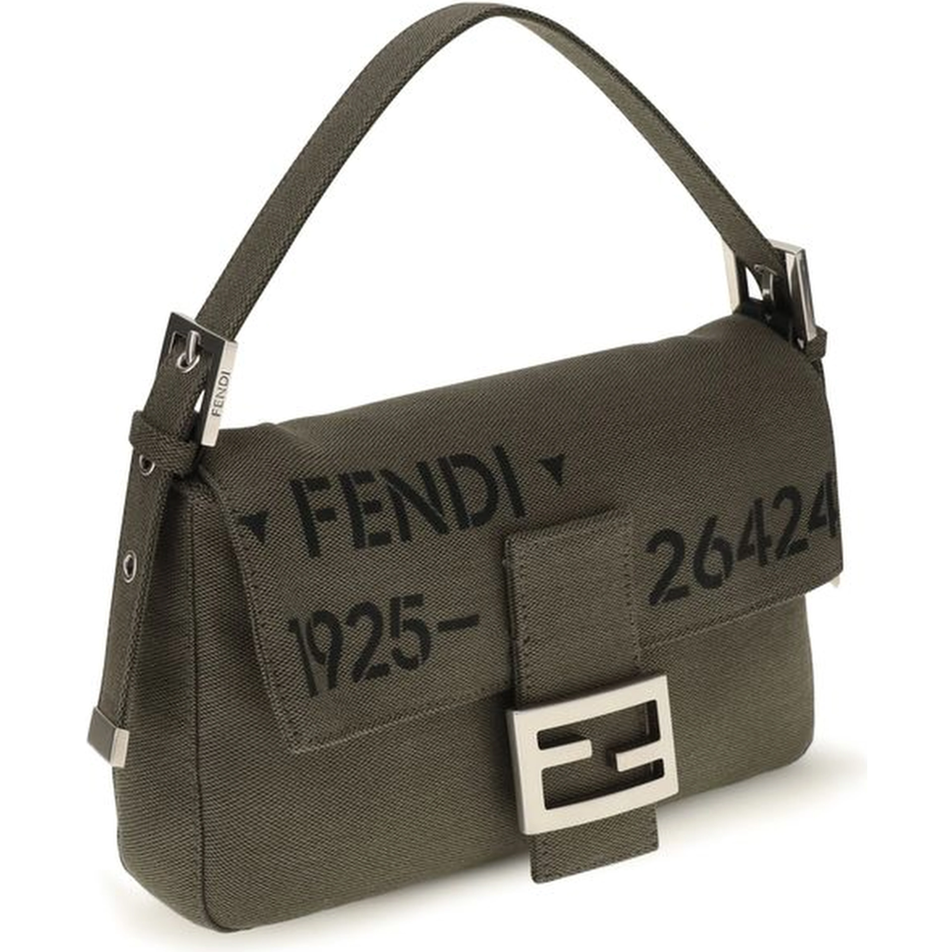 Bicolor Polyester Shoulder Bag