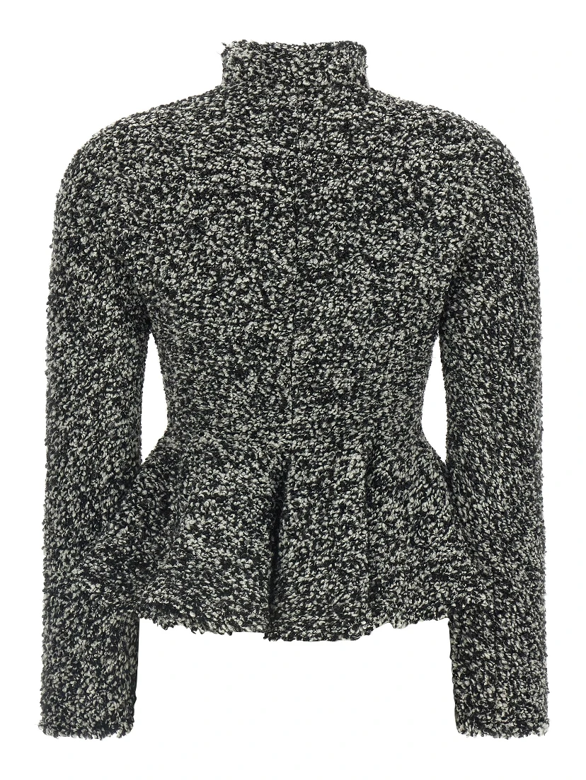 White Virgin Wool Blazer