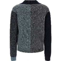 Multicolor Virgin Wool Cardigan